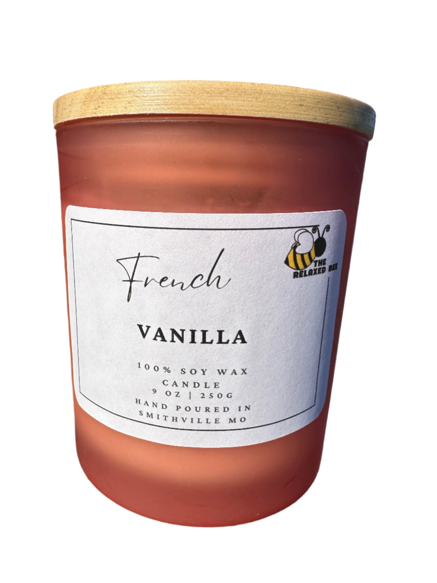 French Vanilla- 9 ounce Soy Candle