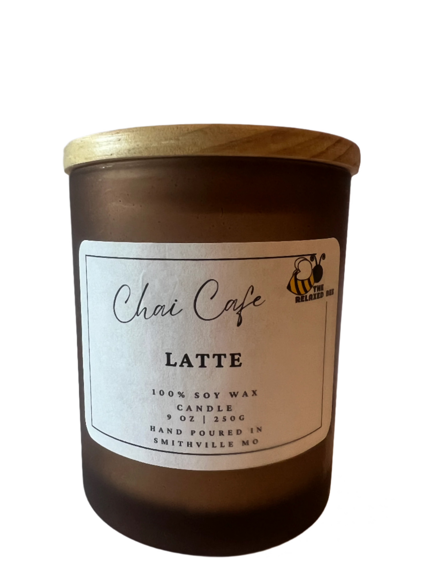 Chai Cafe Latte- 9 ounce Soy Candle