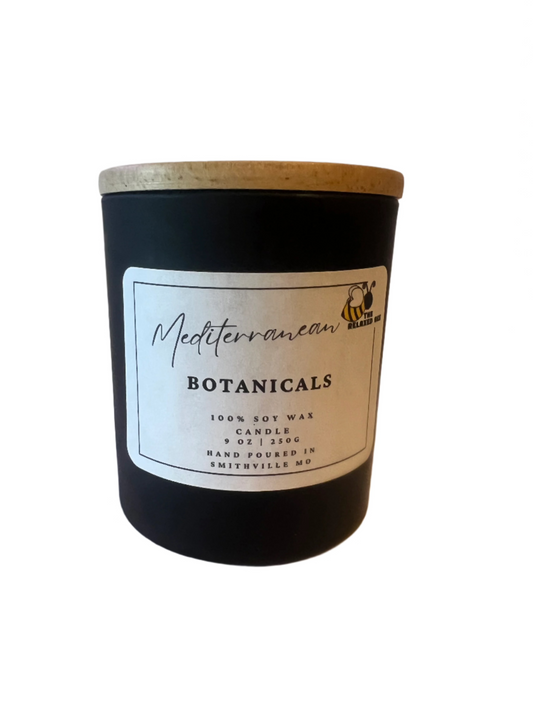Mediterranean Botanical- 9 ounce Soy Candle