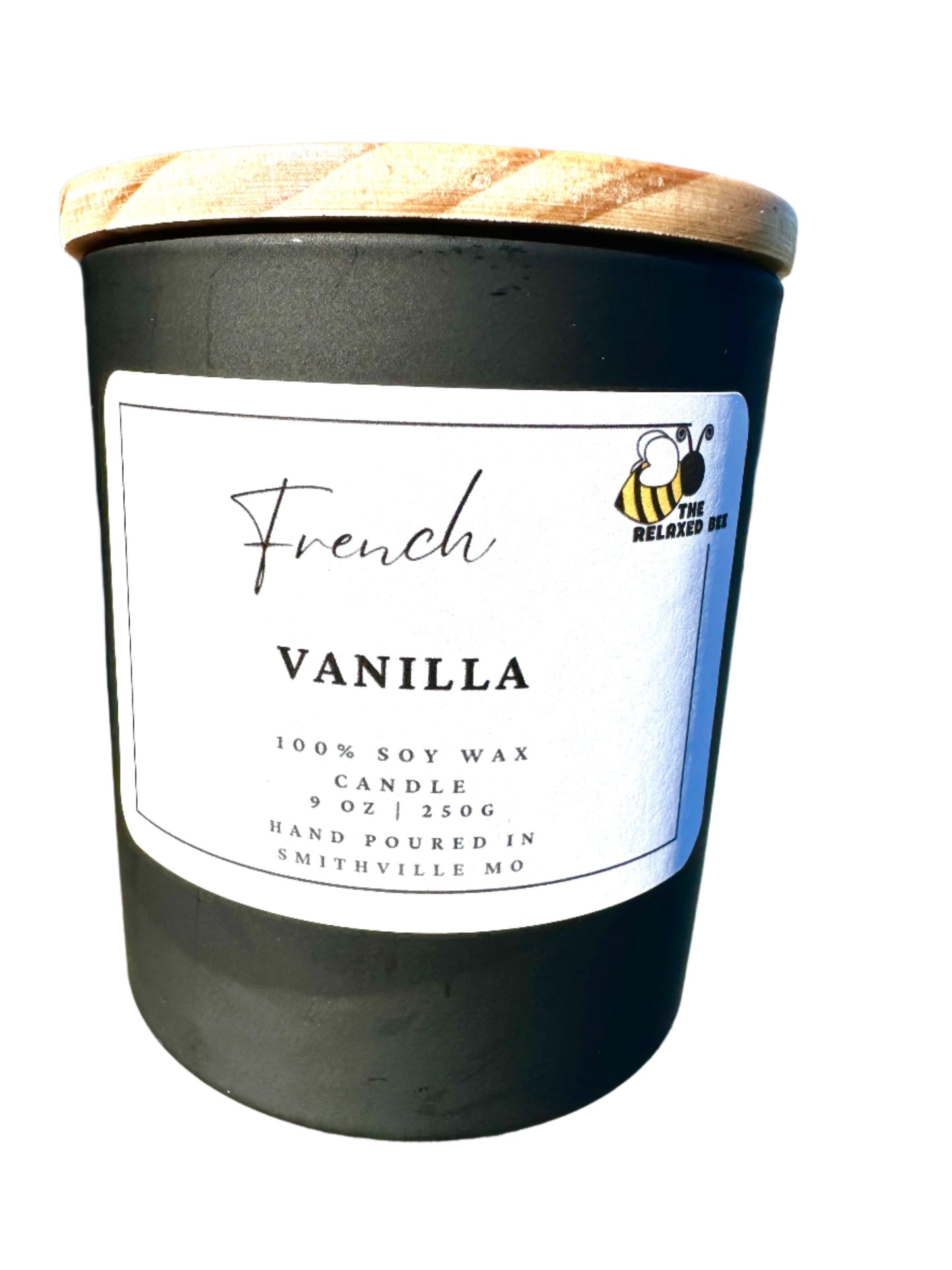 French Vanilla- 9 ounce Soy Candle