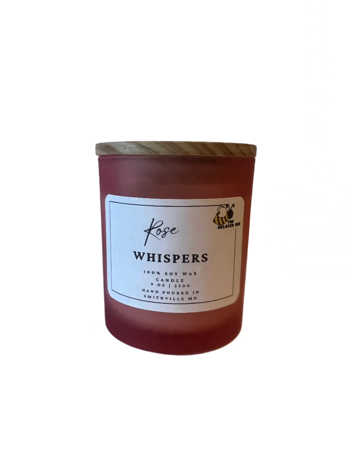 Rose Whipers- 9 ounce Soy Candle