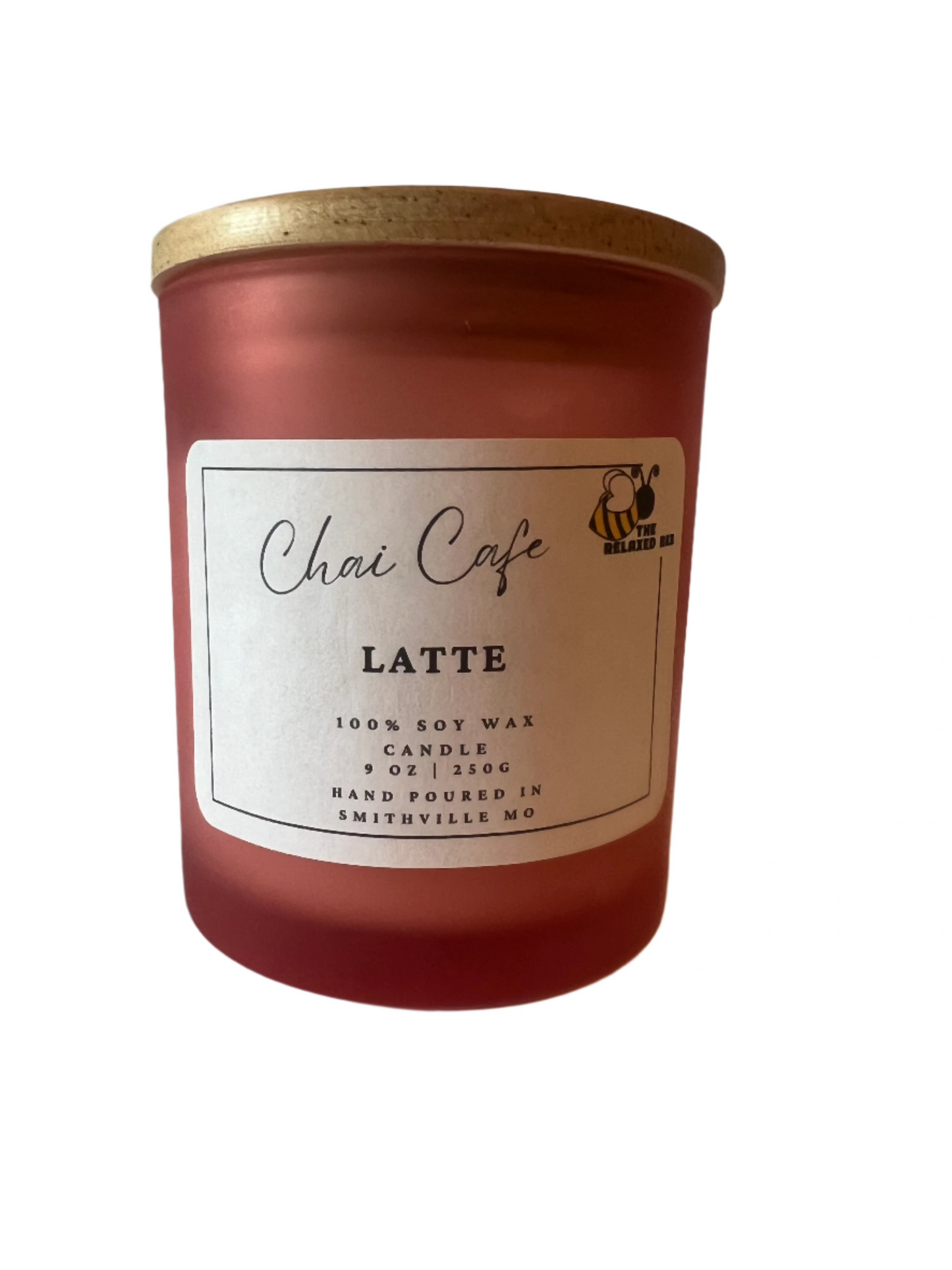 Chai Cafe Latte- 9 ounce Soy Candle