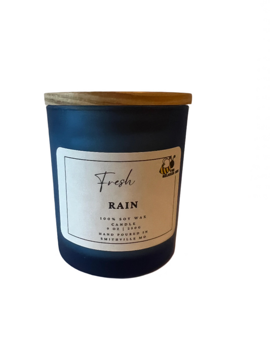 Fresh Rain- 9 ounce Soy Candle