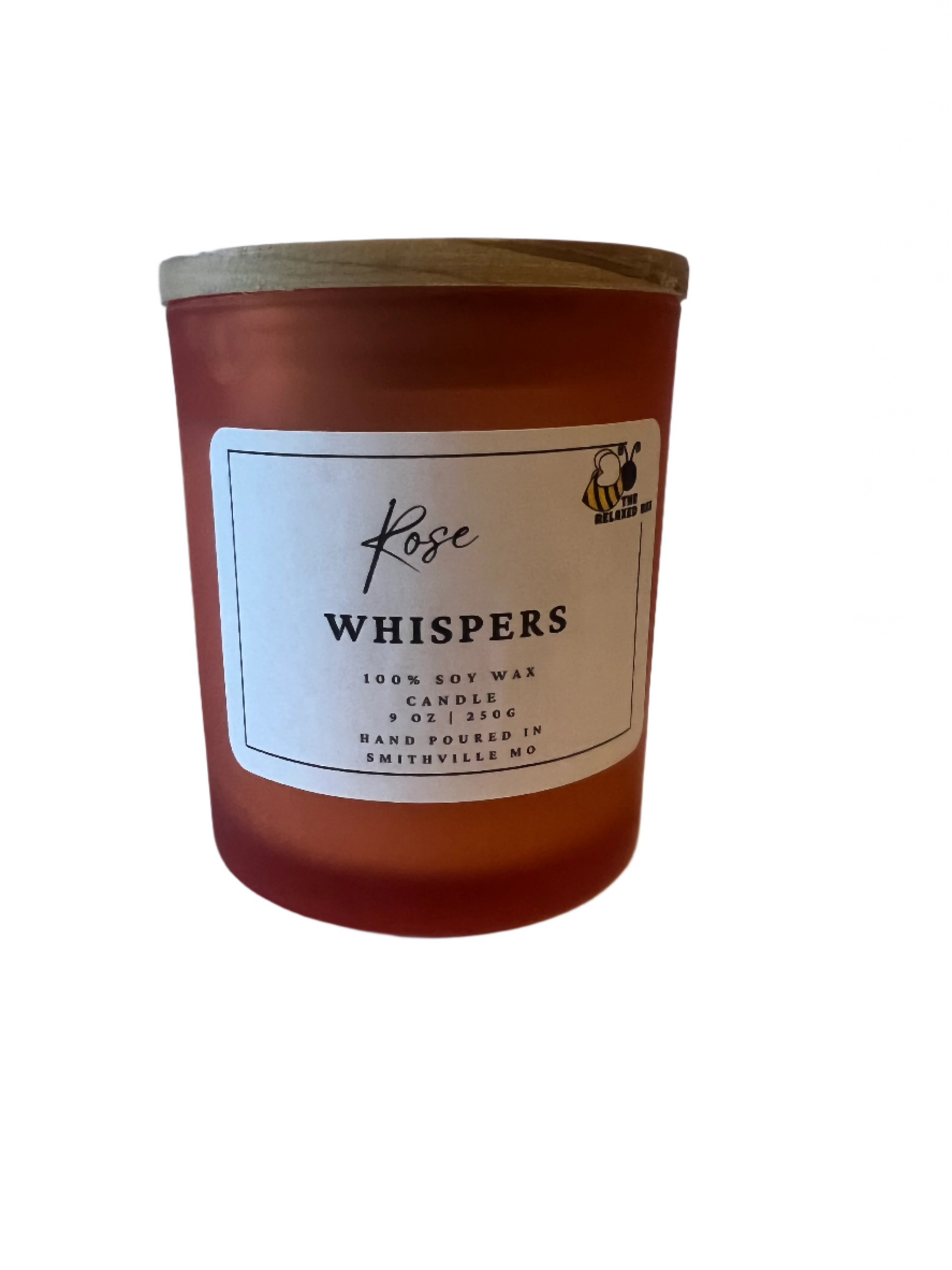 Rose Whipers- 9 ounce Soy Candle